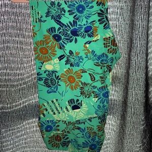 Lularoe Leggings TC2 Flowers